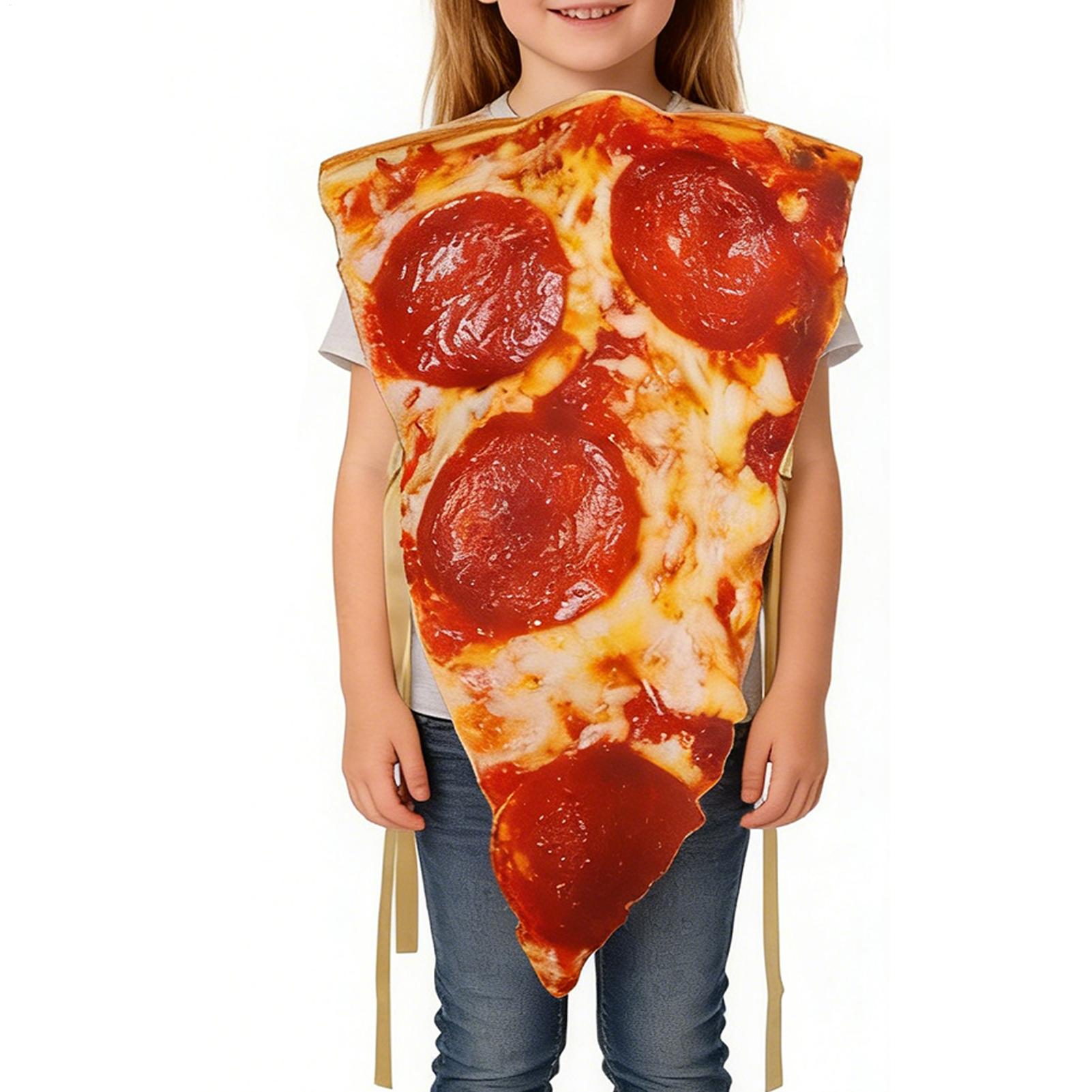 Anime Cosplay Realistic - Pizza Halloween-kostuum Realistisch voedsel Cosplay-outfit Pizzakostuum