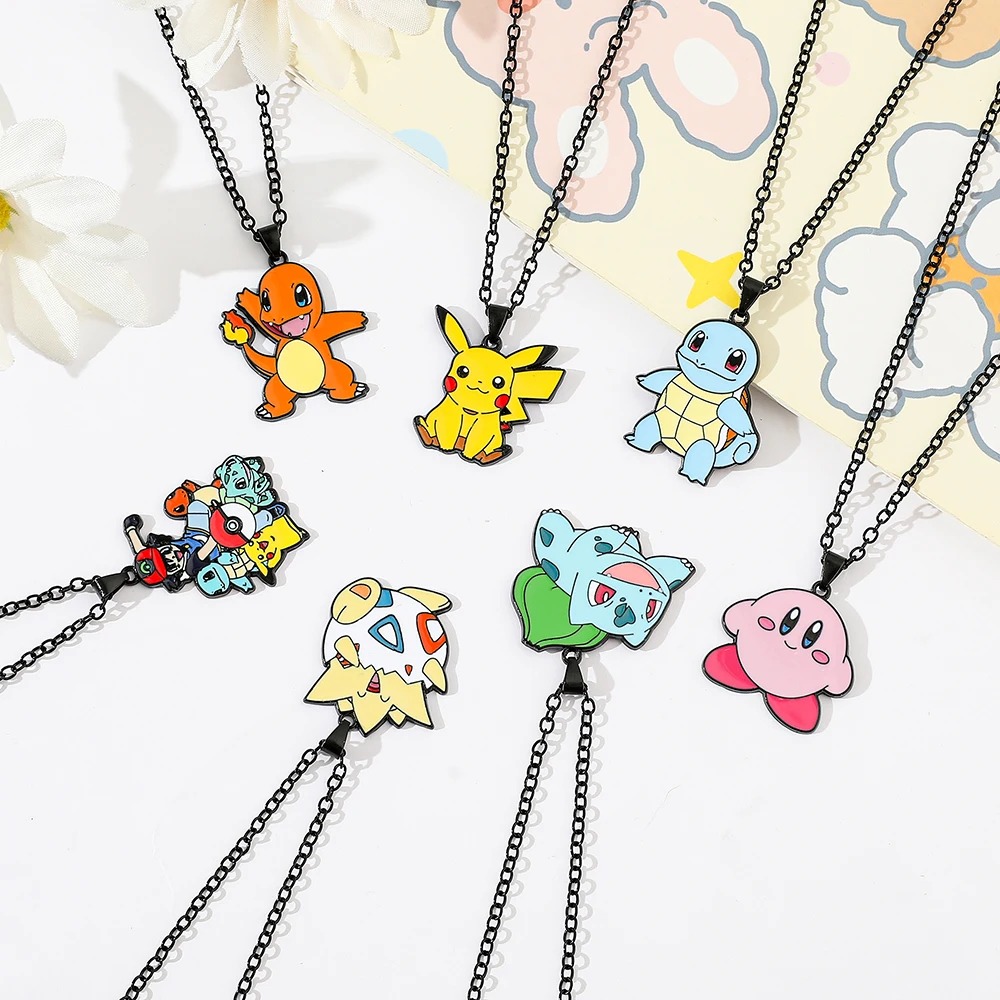 Anime Cosplay Pokemon - Anime Pokemon metalen speelgoed, schattig figuurtje,