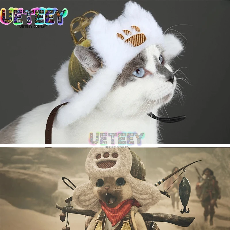 Anime Cosplay Long Hair - UETEEY Cos Athos Monster Hunter Hoed