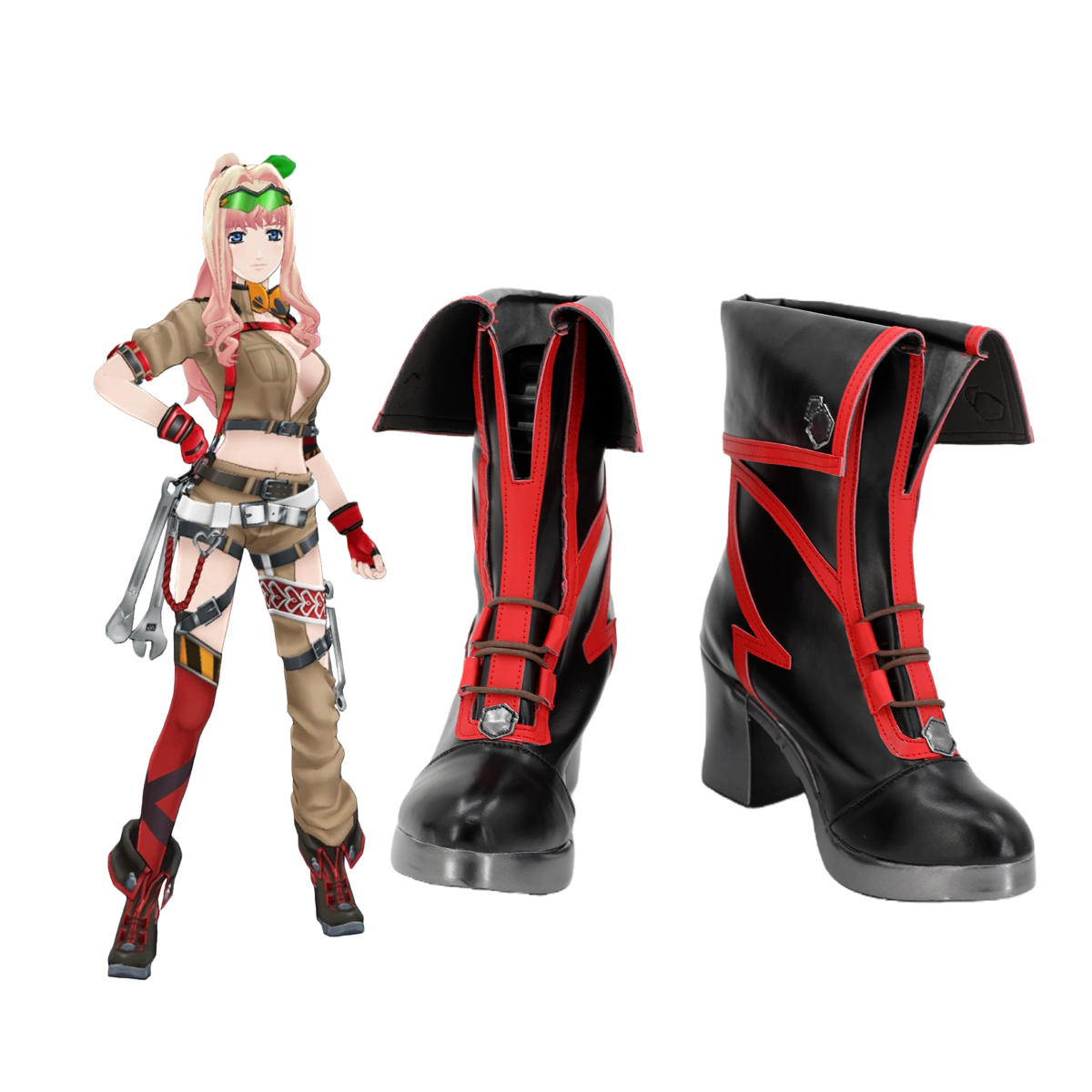 Anime Cosplay Nome - Macross F Sheryl Nome Cosplay Schoenen