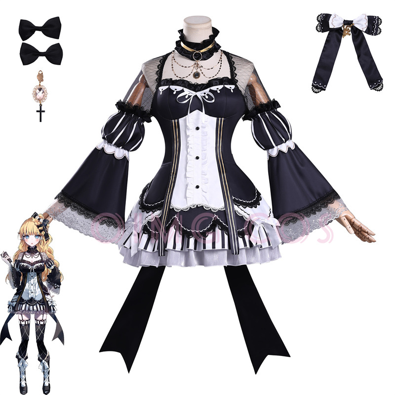 Anime Cosplay Dresses - Magische Heksenproces Sajima Millia Cosplay Kostuum