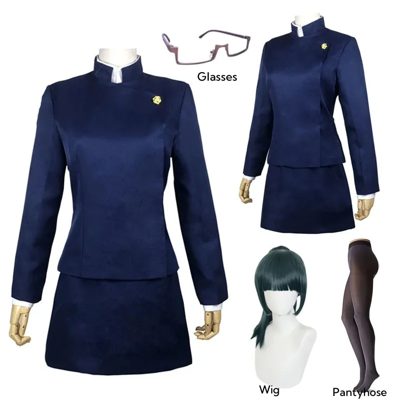 Jujutsu Kaisen Uniform - Jujutsu Kaisen Maki Zenin Cosplay Kostuum