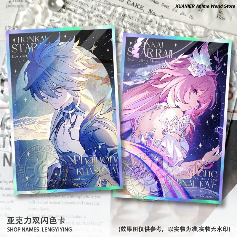 Anime Cosplay Outfit - Anime Cyrene Anaxa Acryl Gekleurd Papier