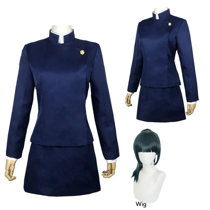 Jujutsu Kaisen Uniform - Jujutsu Kaisen Maki Zenin Cosplay Kostuum