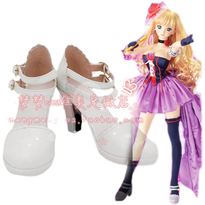 Anime Cosplay Nome - Macross Frontier Sheryl Nome Cosplay Schoenen