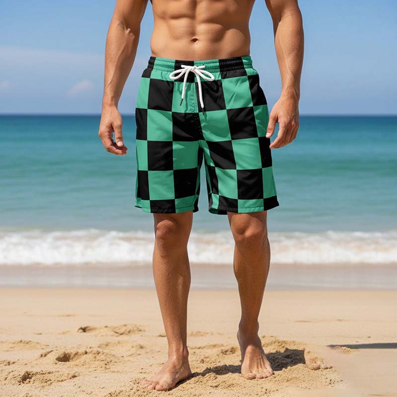 Anime Cosplay Realistic - Anime Kamado Tanjirou Cosplay Shorts Tomioka