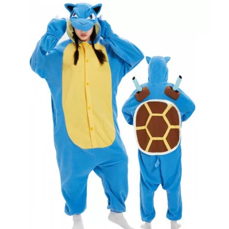 Anime Cosplay Yor - Volwassen Pokemon Blastoise Kigurumi Cosplay Kostuum