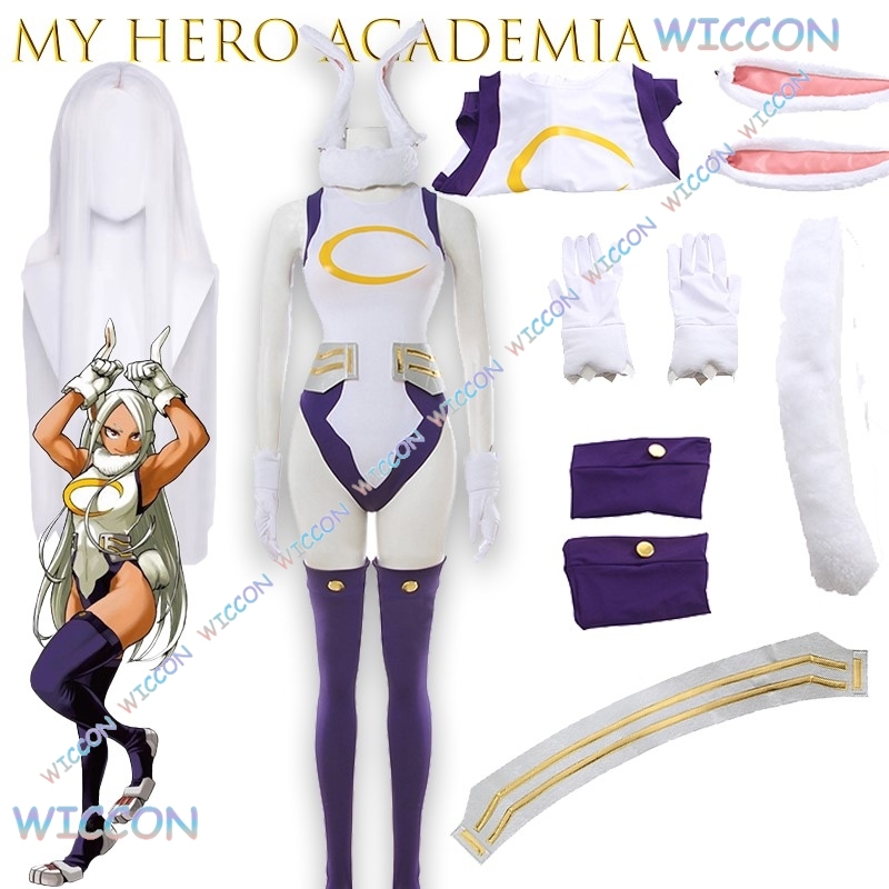 Cosplay Anime Bunny Girl - Xar@MyHero Acade Mia Miruko Cosplay Kostuum