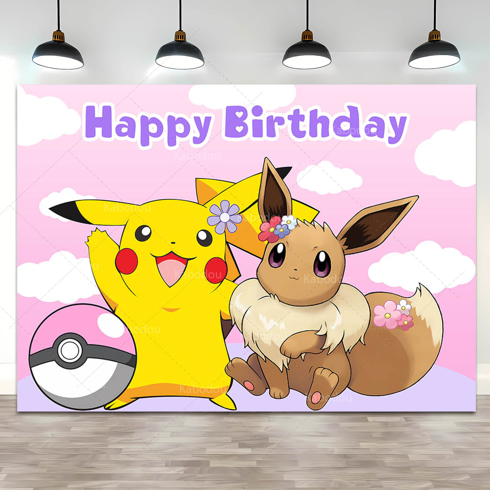 Pokemon Eevee Verjaardagsfeest - Anime Cosplay Pokemon recensie en prijs