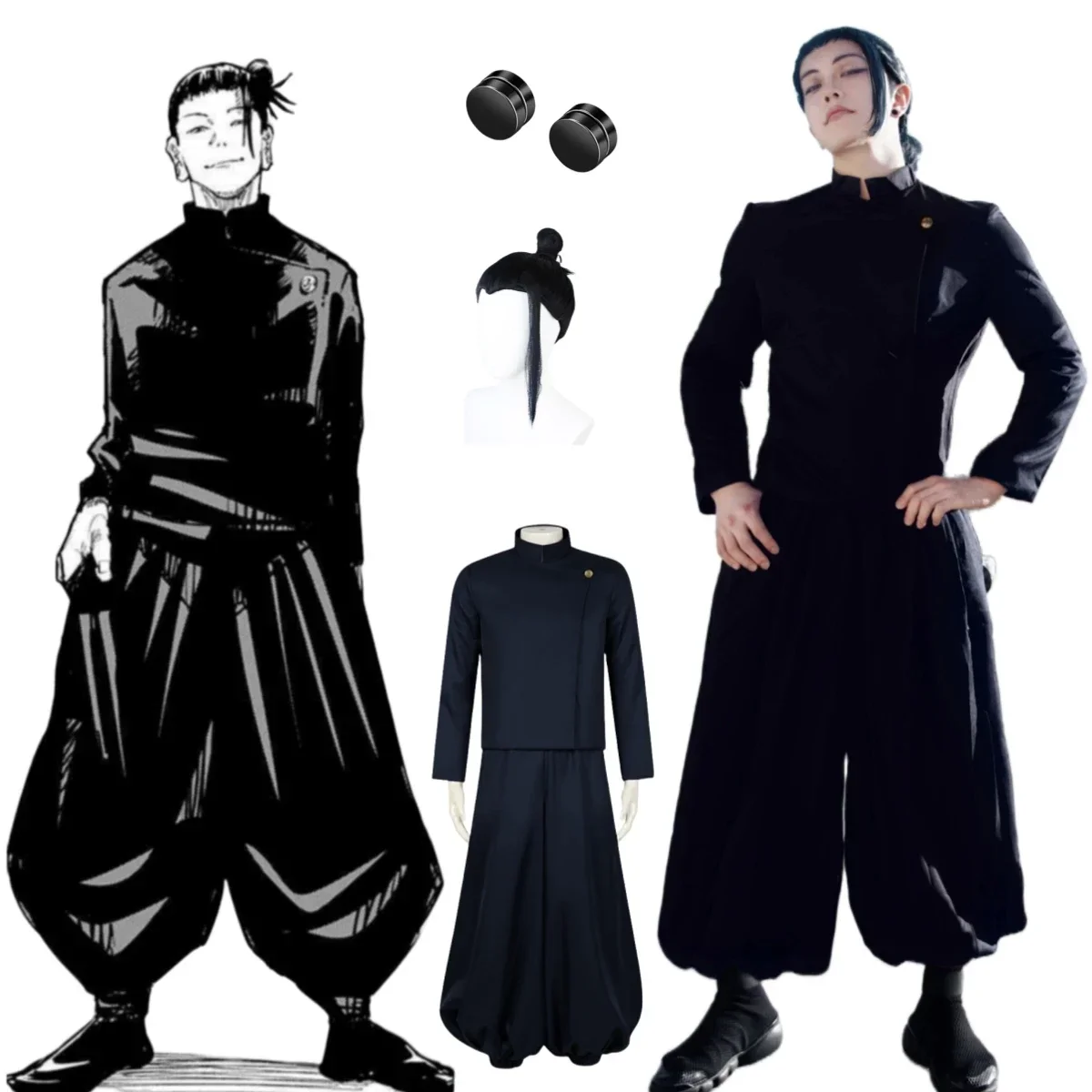 Jujutsu Kaisen Geto Suguru Cos - Jujutsu Kaisen Uniform recensie en prijs