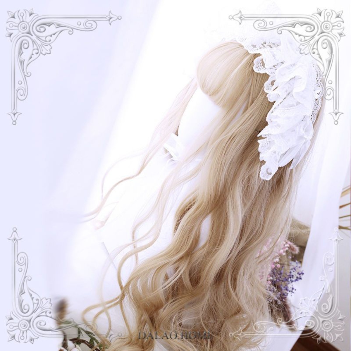 Dames volledige hoofdpruik lan - Anime Cosplay Realistic recensie en prijs