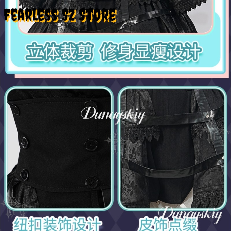 Gothic jurk voor meisjes Hallo - Anime Cosplay Japanese Girl recensie en prijs