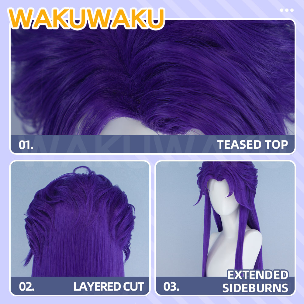 IN VOORRAAD Jester Cosplay Pru - Anime Cosplay Long Hair recensie en prijs