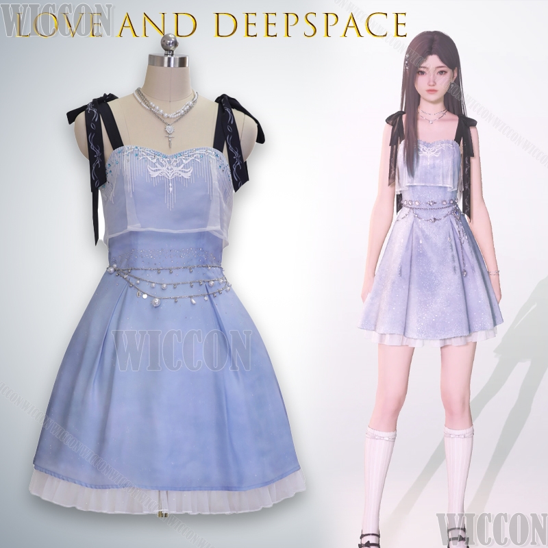 Liefde en Deepspace Caleb Verj - Anime Cosplay Japanese Girl recensie en prijs