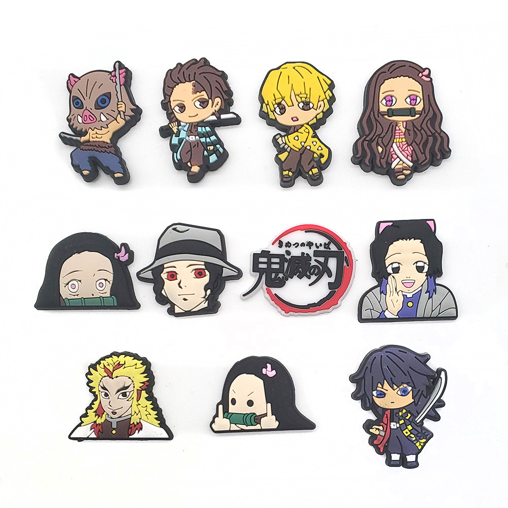 11pcs Set Demon Slayer Cartoon - Anime Cosplay Realistic recensie en prijs