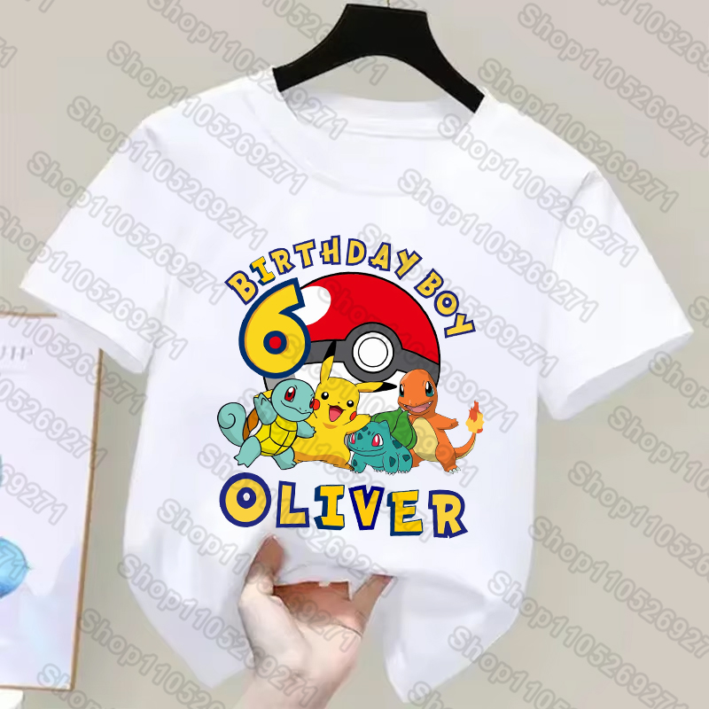 Pokemons Kinderen T-shirts Pik - Anime Cosplay Pokemon recensie en prijs