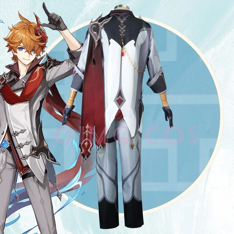 Genshin Impact Tartaglia Cospl - Anime Cosplay Outfit recensie en prijs