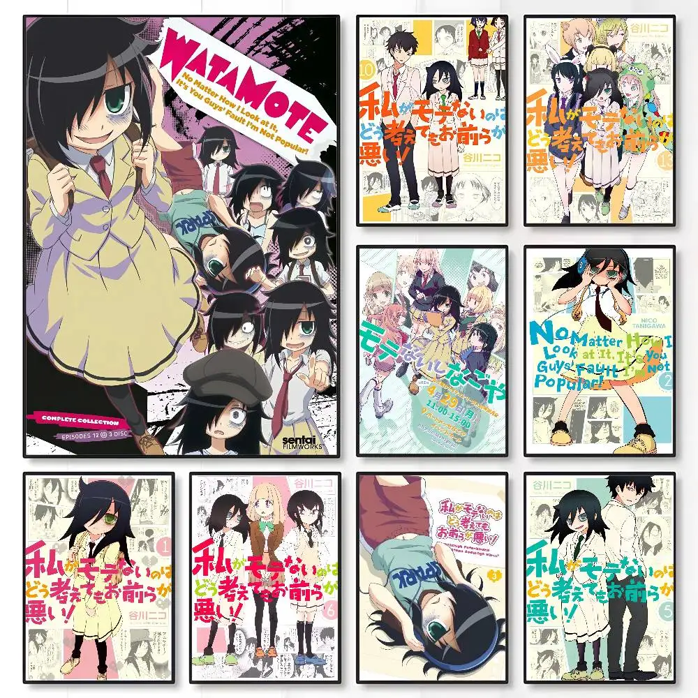 Anime W-Watamote Kuroki Tomoko - Anime Cosplay Wallpaper recensie en prijs