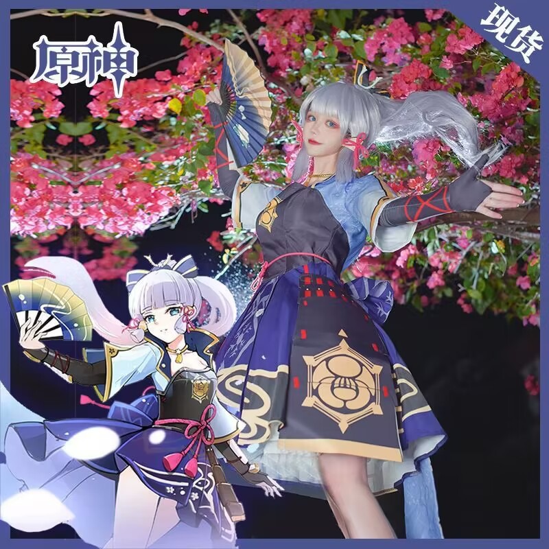 Kamisato Ayaka Cosplay Costume - Anime Cosplay Dresses recensie en prijs