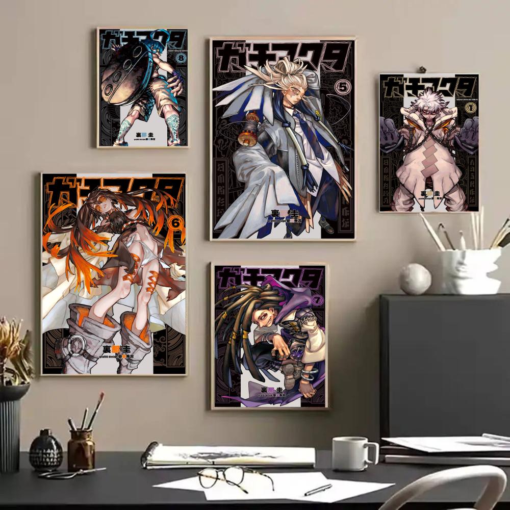 Anime G-GACHIAKUTA Poster Stic - Anime Cosplay Wallpaper recensie en prijs