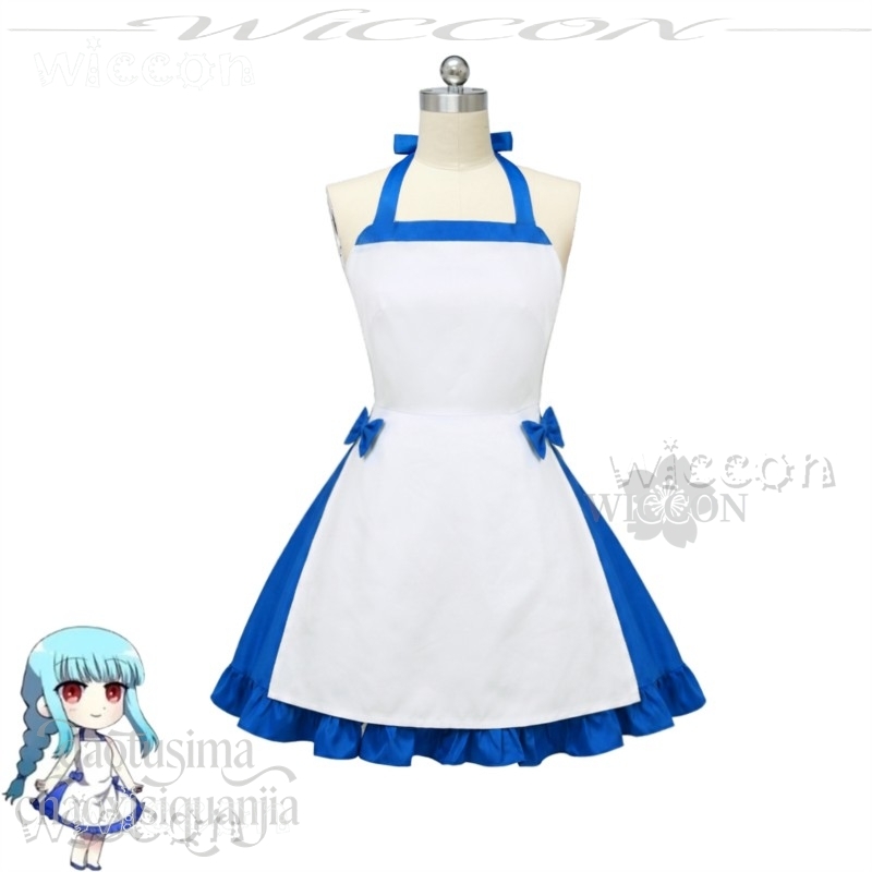 Zeno Ushirono Natsu blauw-witt - Zenos Anime Cosplay recensie en prijs
