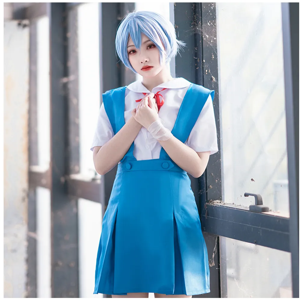 Anime Rei Ayanami Cosplay Kost - Anime Cosplay Japanese Girl recensie en prijs
