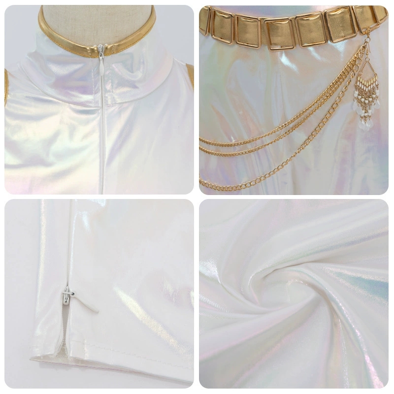 Cosplay Kostuum PU Leer Wit Zi - Anime Cosplay Japanese Girl recensie en prijs