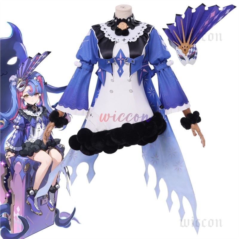 Roccia Cosplay Kostuum Pruik J - Anime Cosplay Japanese Girl recensie en prijs