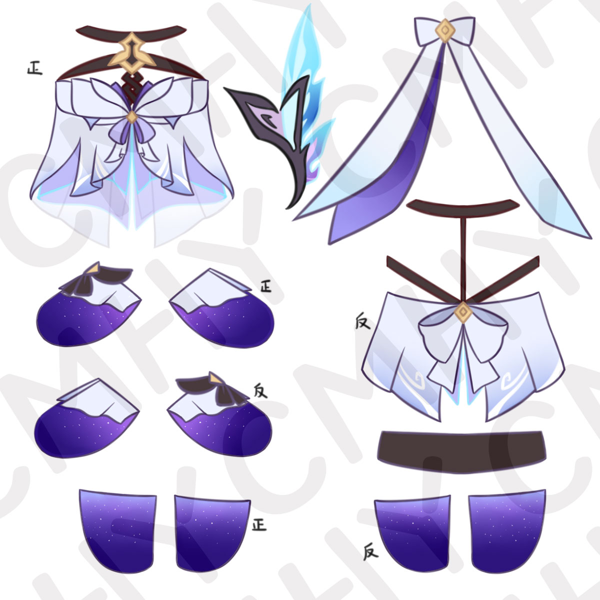 Game Genshin Impact Skirk Kat  - Anime Cosplay Dresses recensie en prijs
