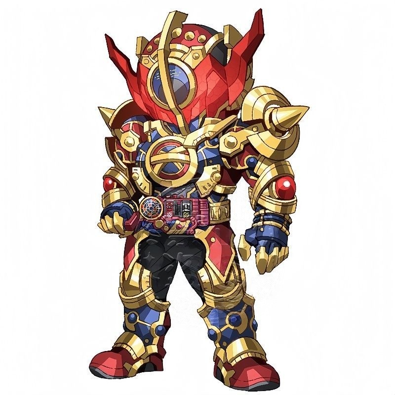 Kamen Rider chibi anime mercha - Anime Cosplay Kamen Rider recensie en prijs