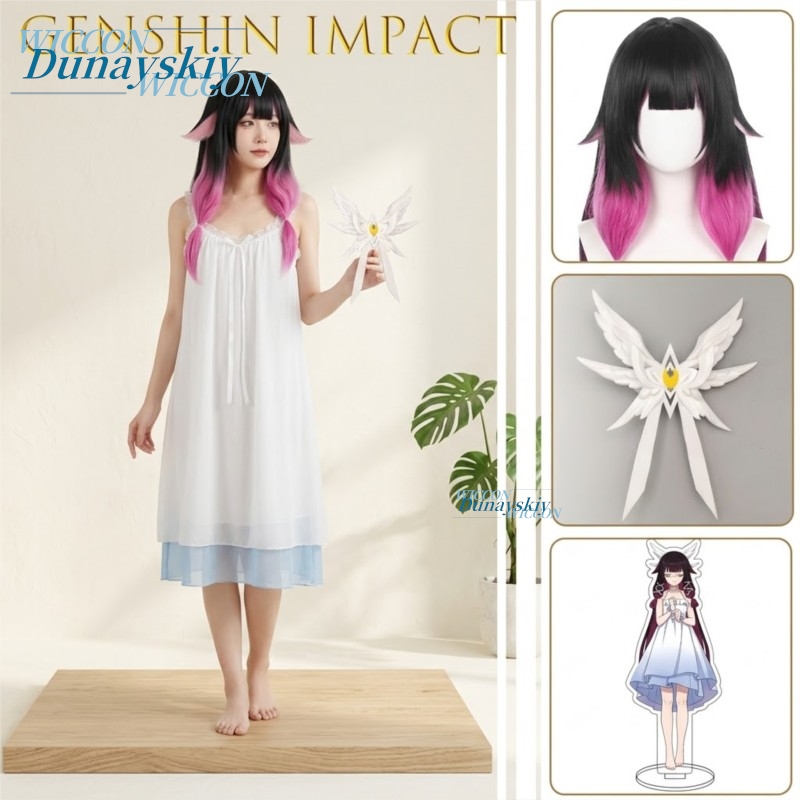 Genshin Impact Columbina Damse - Anime Cosplay Eyes recensie en prijs
