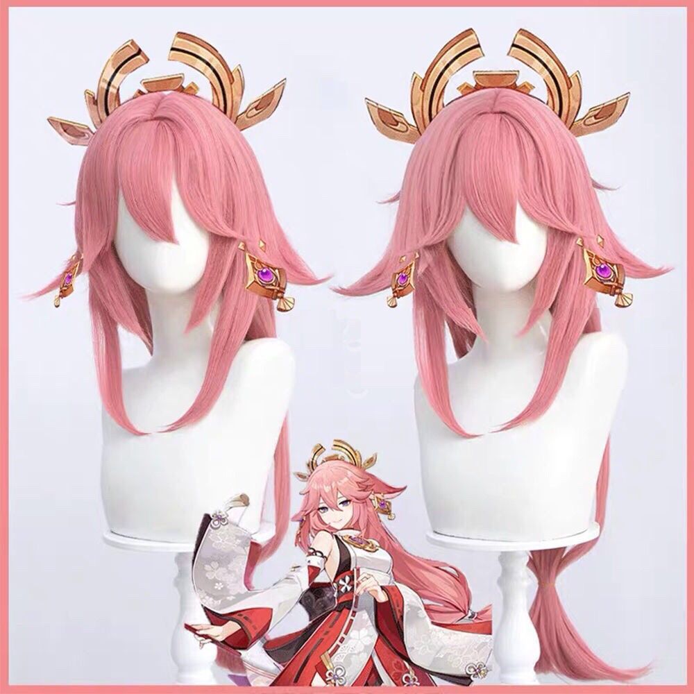 Genshin Impact Yae Miko Cospla - Anime Cosplay Realistic recensie en prijs