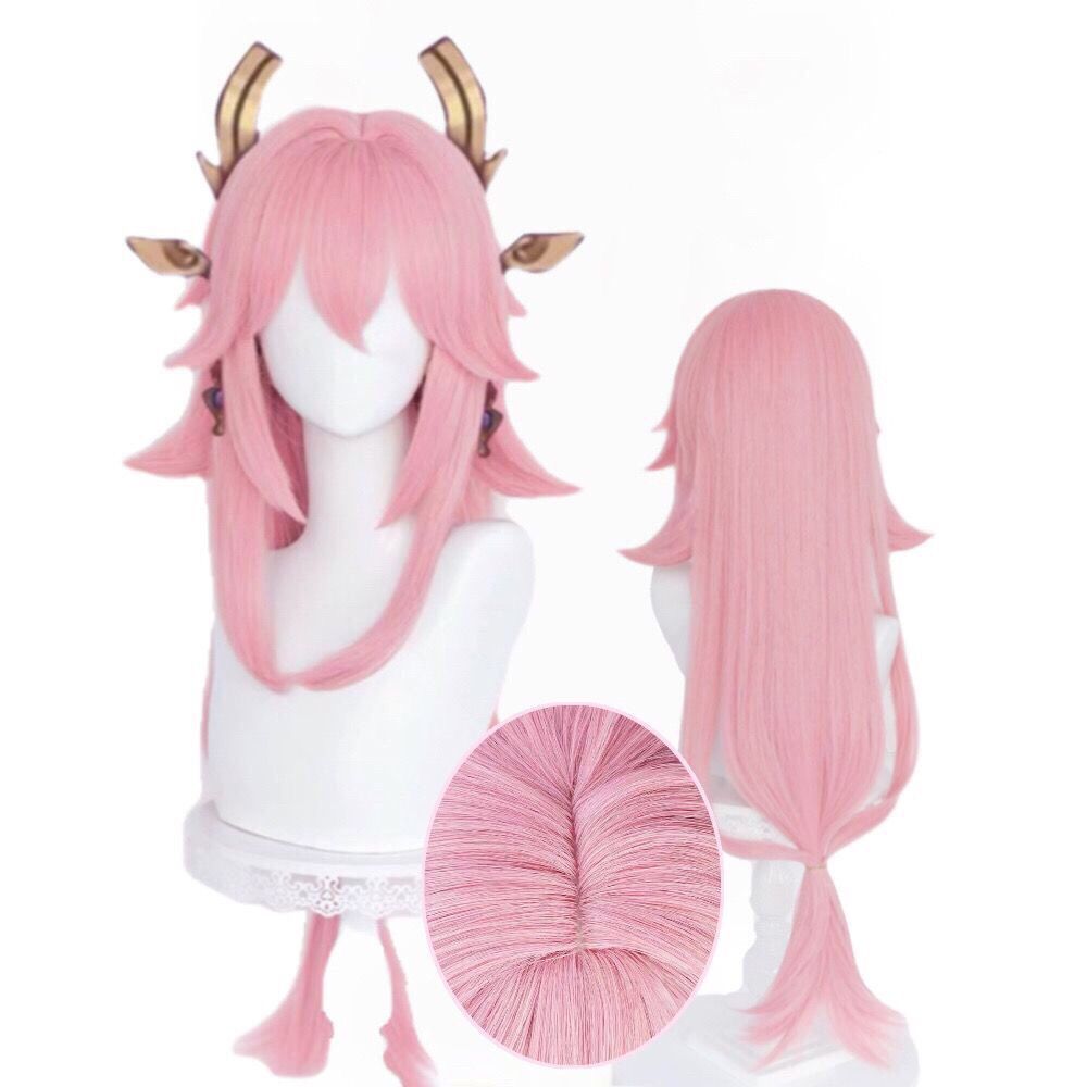 Genshin Impact Yae Miko Cospla - Anime Cosplay Realistic recensie en prijs