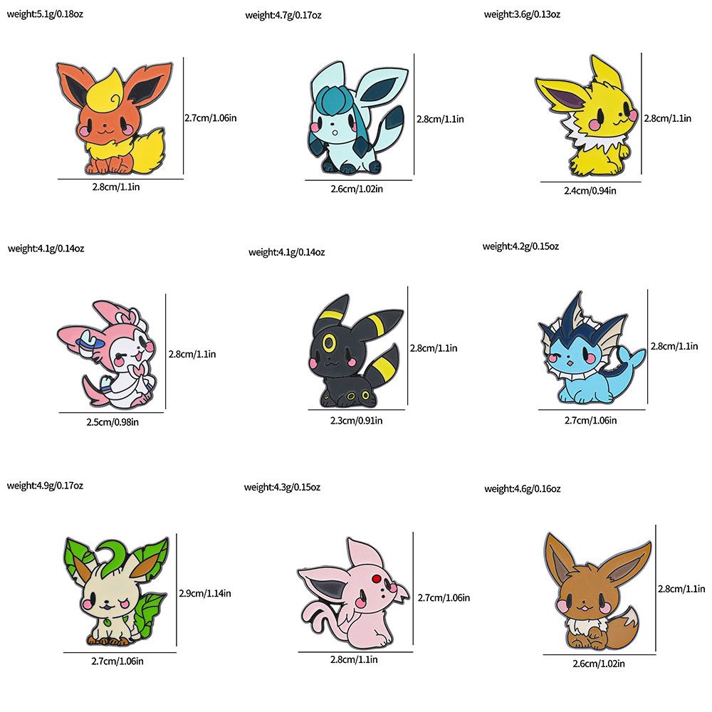 Leuke Pokemon Eevee Emaille Pi - Anime Cosplay Pokemon recensie en prijs