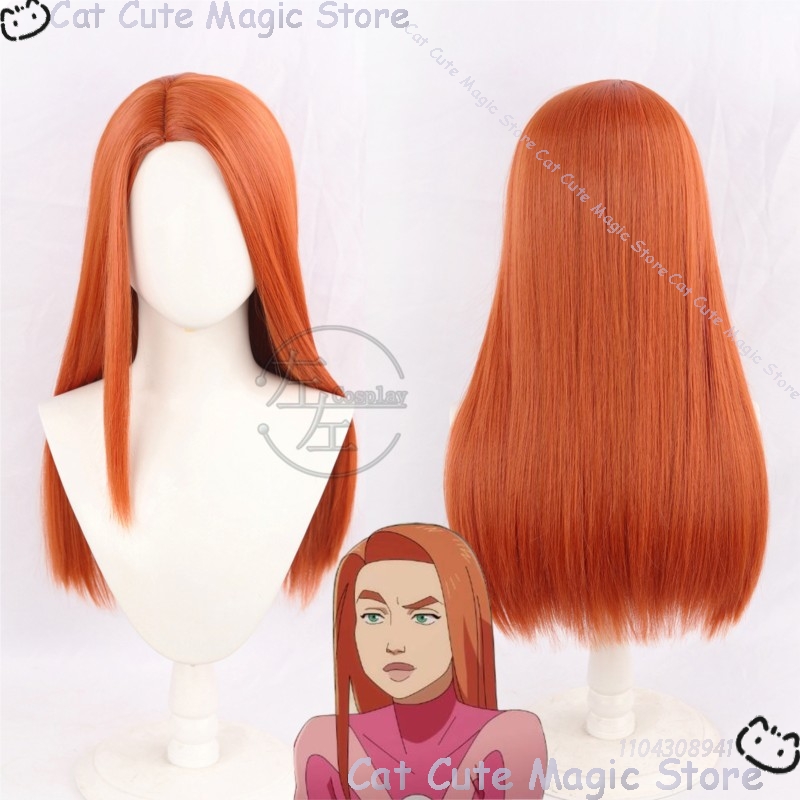 Samantha Eve Wilkins Atom Eve  - Anime Cosplay Long Hair recensie en prijs