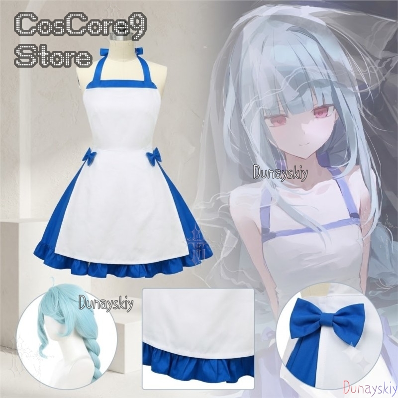Blauwe karakterjurk Zeno zomer - Zenos Anime Cosplay recensie en prijs