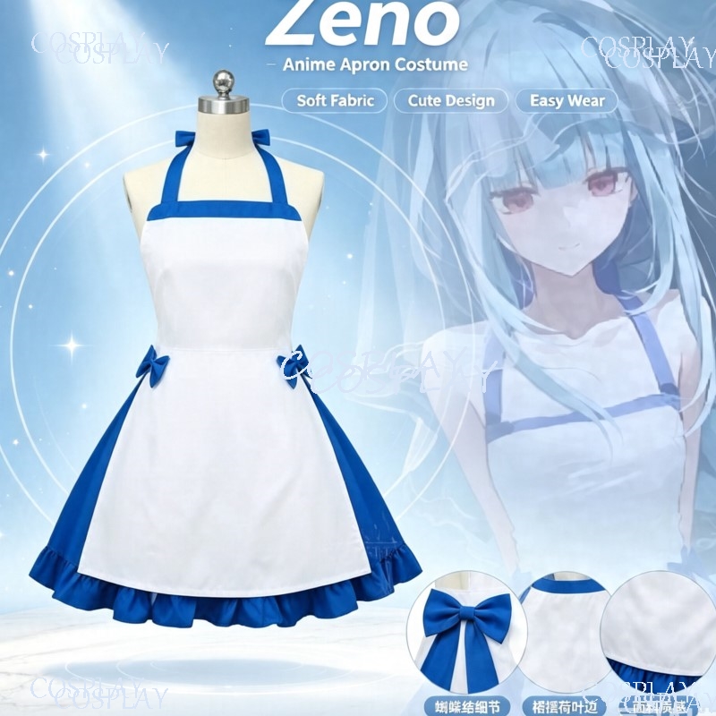 Blauwe Halloween Volledige Cos - Zenos Anime Cosplay recensie en prijs