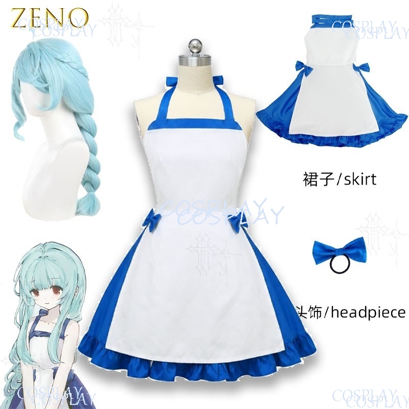 Blauwe Halloween Volledige Cos - Zenos Anime Cosplay recensie en prijs